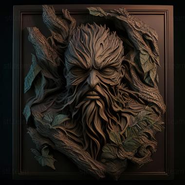 3D model Swamp Thing (STL)